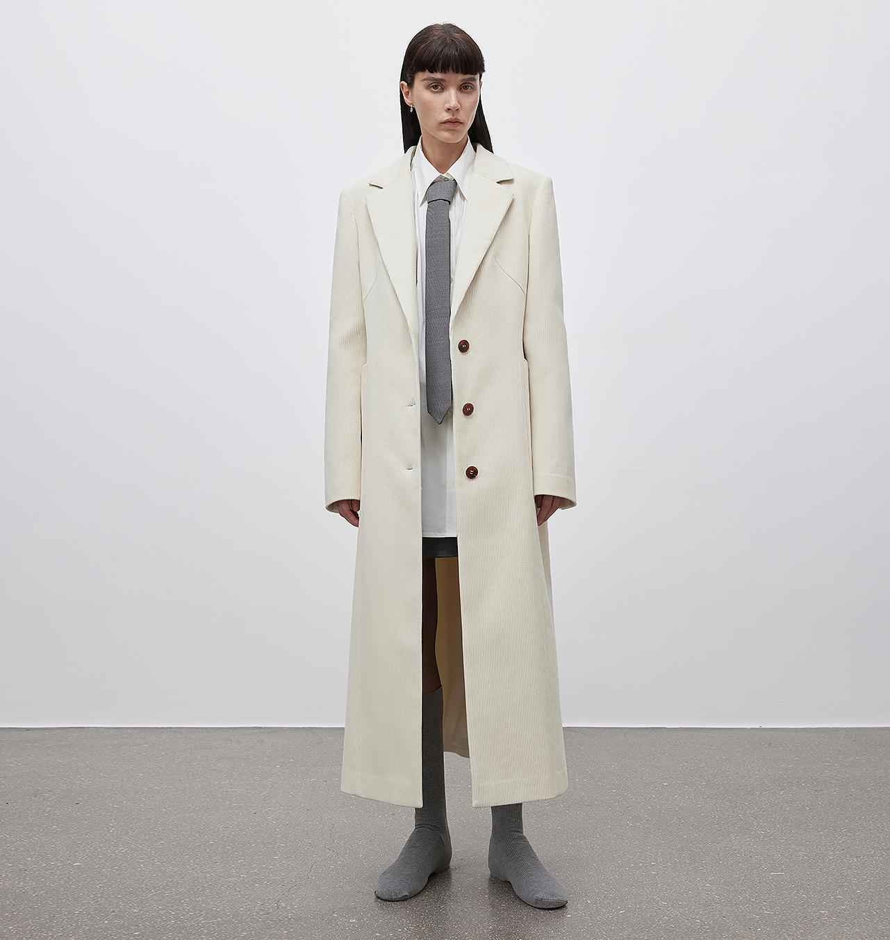 Corduroy three - dimensional pocket waist coat - variant_title