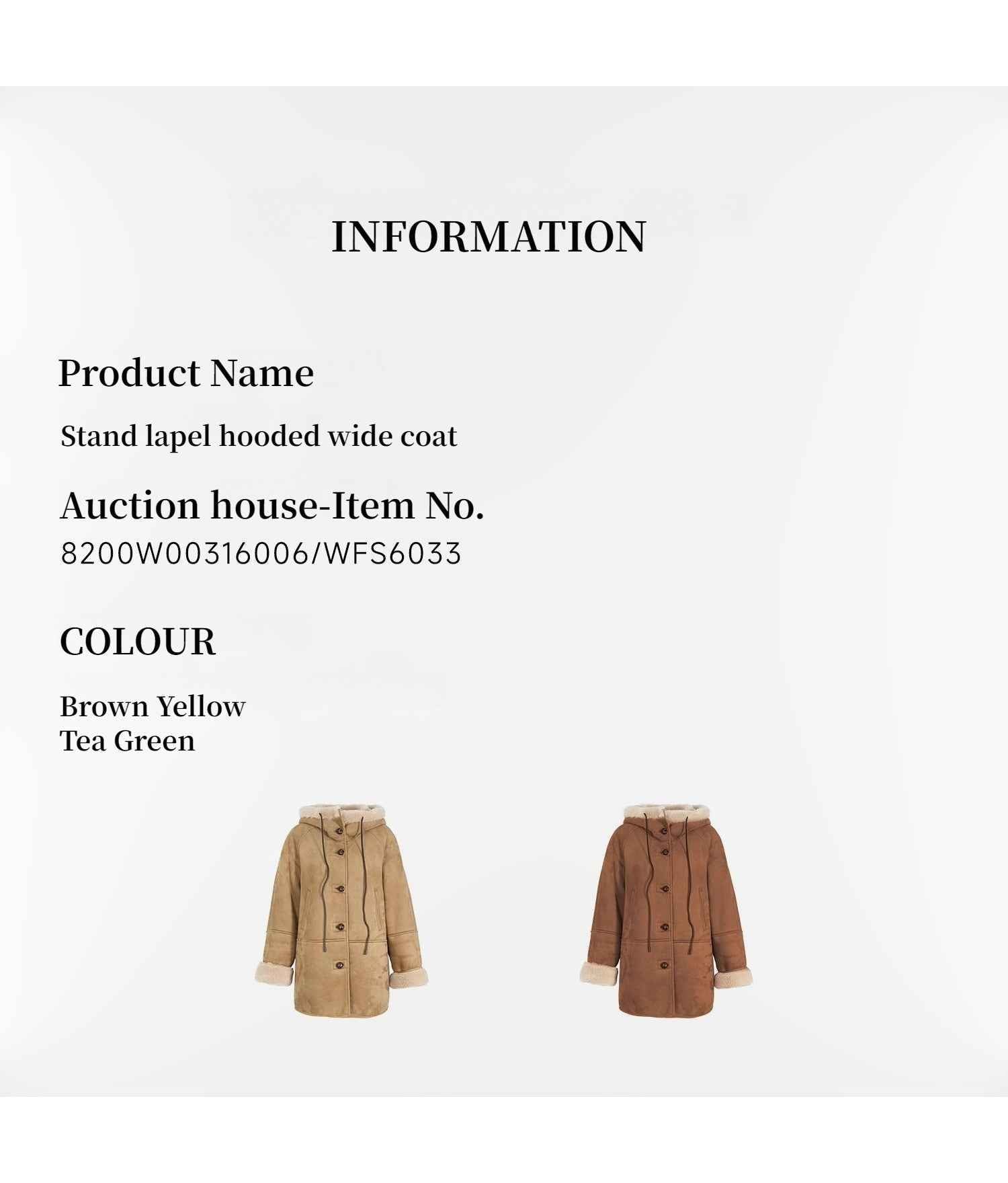 Danish Winter hooded reversible faux leather shearling jacket product image 08
