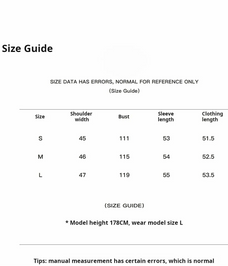 Dapple Manor stand collar Merino shearling jacket size guide