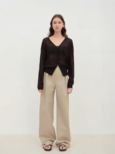 "Daylight" sunscreen V - neck new spring knitted cardigan jacket - variant_title