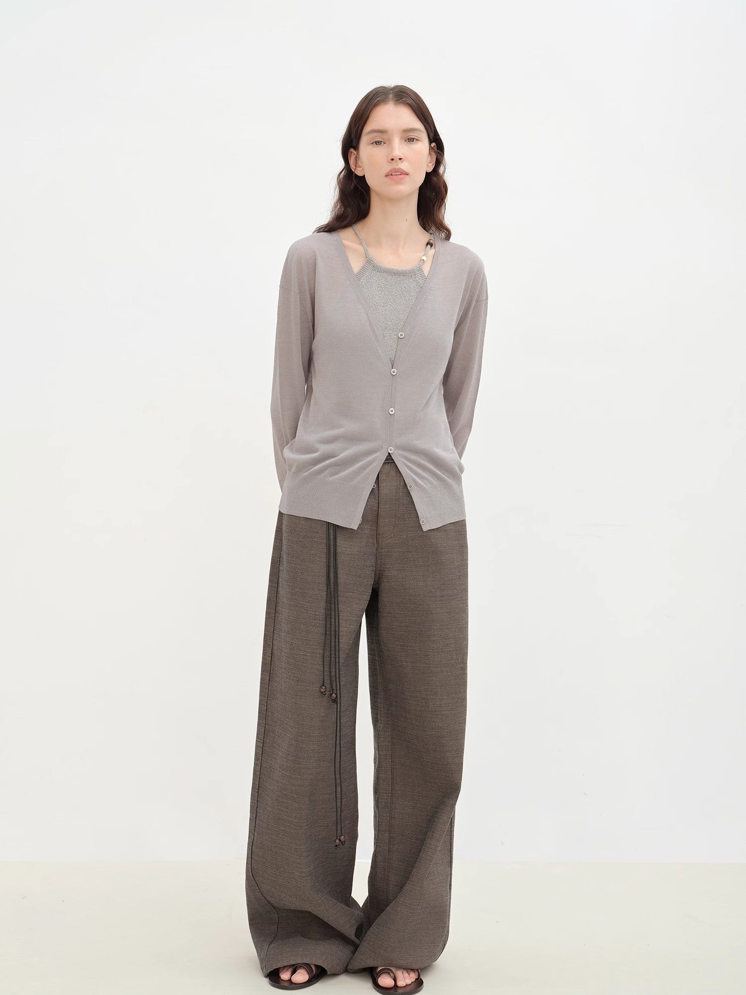 "Daylight" sunscreen V - neck new spring knitted cardigan jacket - variant_title