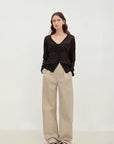 "Daylight" sunscreen V - neck new spring knitted cardigan jacket - variant_title