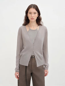 "Daylight" sunscreen V - neck new spring knitted cardigan jacket - variant_title