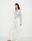 "Daylight" sunscreen V - neck new spring knitted cardigan jacket - variant_title