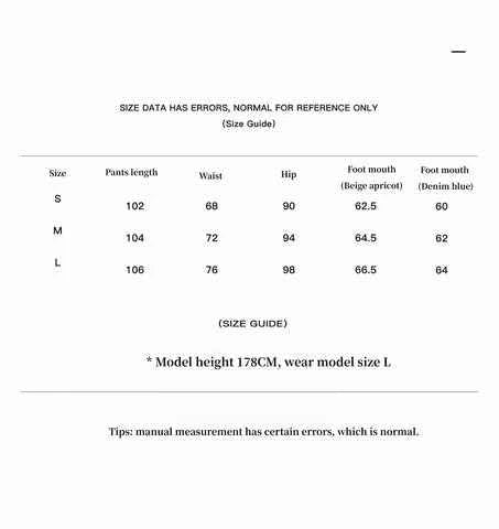 “Denimism”Fashionable Heavy Industry Washed Three - dimensional Versatile Slimming Slightly Flared Denim Trousers - variant_title
