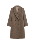 Desert City Italian wool herringbone coat product image 01