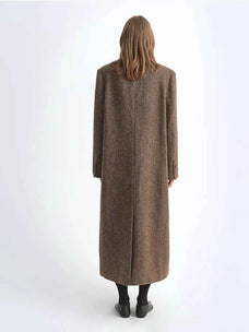 Desert City Italian wool herringbone coat product image 10