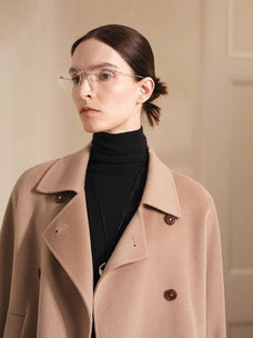 Desert Rose Australian wool double-breasted coat product image 03