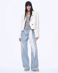 Distressed dirty dyed Tencel cotton jeans"Art Journey" - variant_title