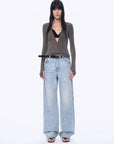 Distressed dirty dyed Tencel cotton jeans"Art Journey" - variant_title