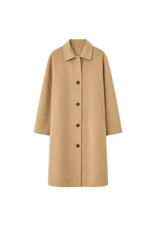 Dream of Champs Elysees riveted lapel wool coat product image 03