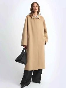 Dream of Champs Elysees riveted lapel wool coat product image 04