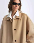 Dream of Champs Elysees riveted lapel wool coat product image 05