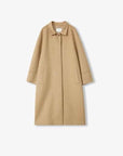 "Dream of Champs Elysees" riveted lapel wool coat women's autumn and winter coat - variant_title