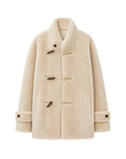 Dreamer long stand-collar sheepskin jacket product image 01