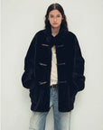 Dreamer long stand-collar sheepskin jacket product image 06