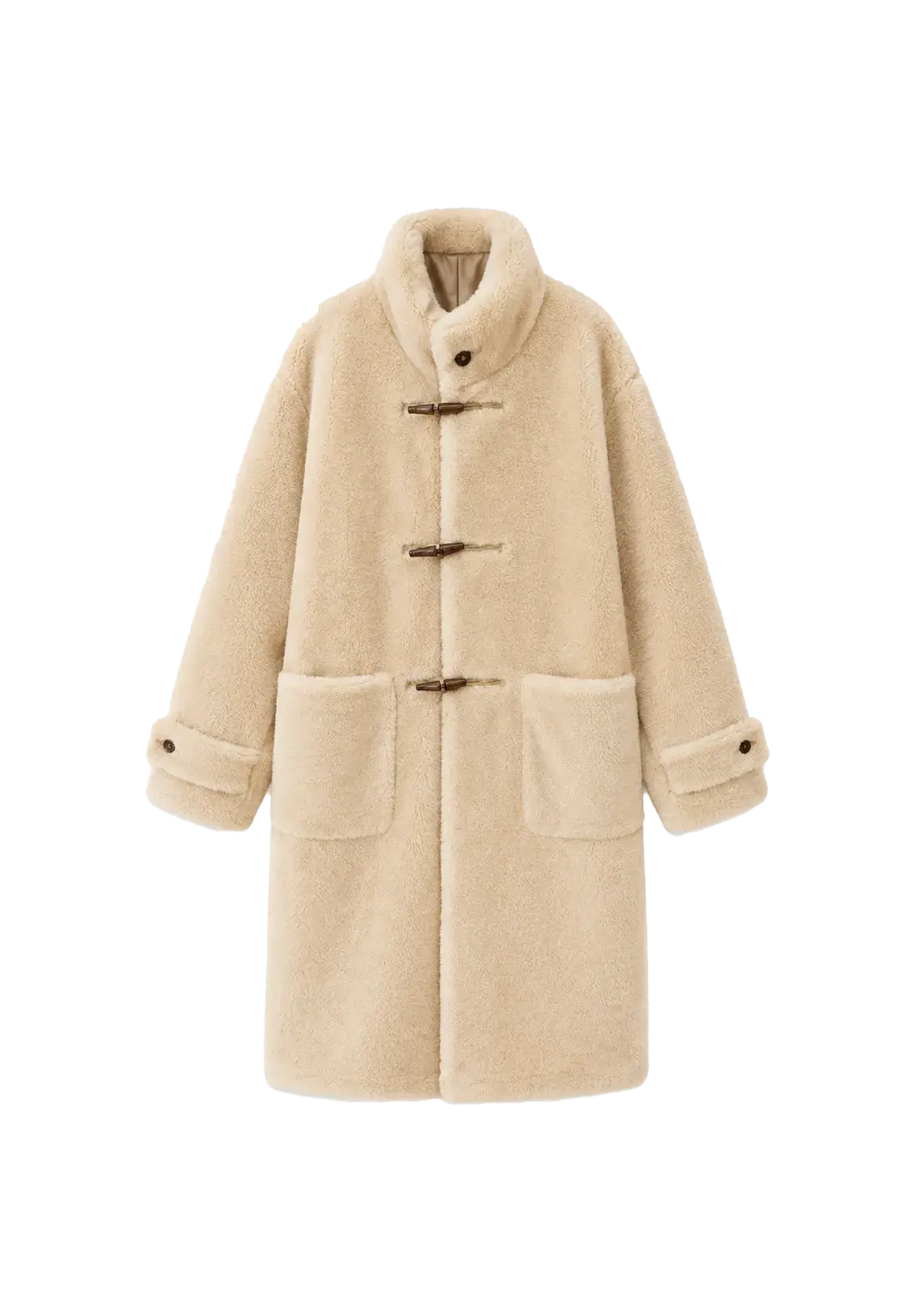 Dreamer long stand-collar sheepskin jacket product image 08