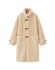 Dreamer long stand-collar sheepskin jacket product image 08