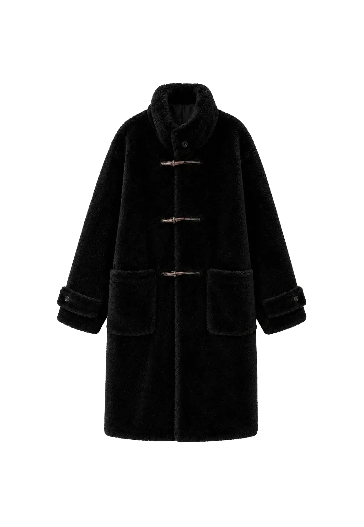 Dreamer long stand-collar sheepskin jacket product image 11