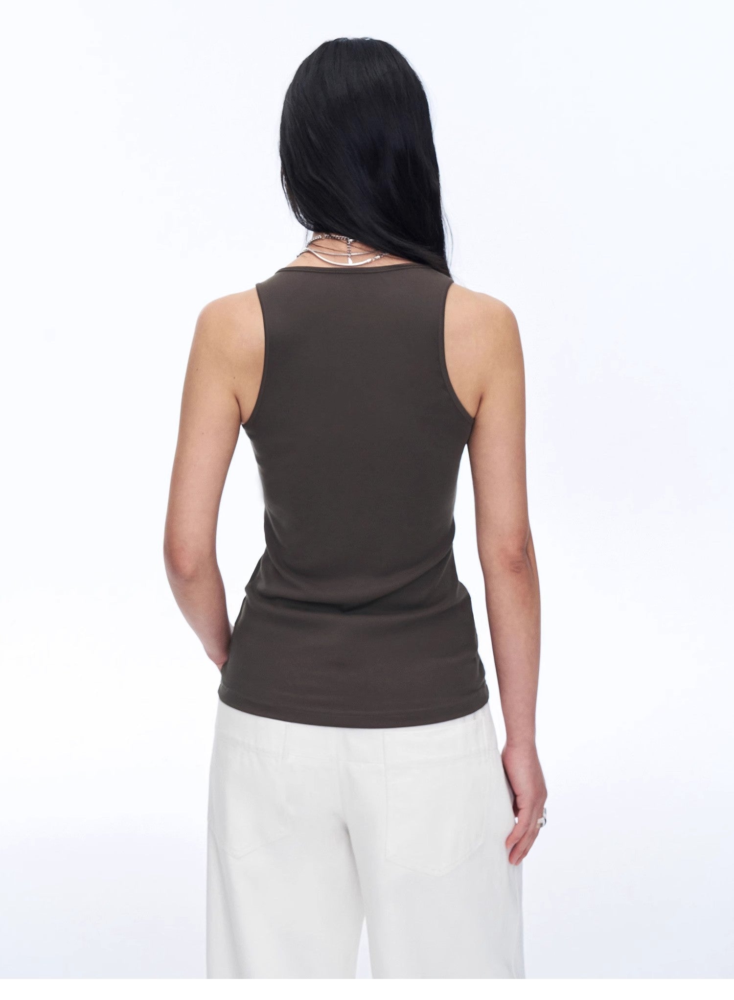 "Early Summer Jet Lag" Casual Tight - fitting Multi - collar Camisole for Women - variant_title