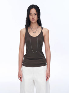 "Early Summer Jet Lag" Casual Tight - fitting Multi - collar Camisole for Women - variant_title