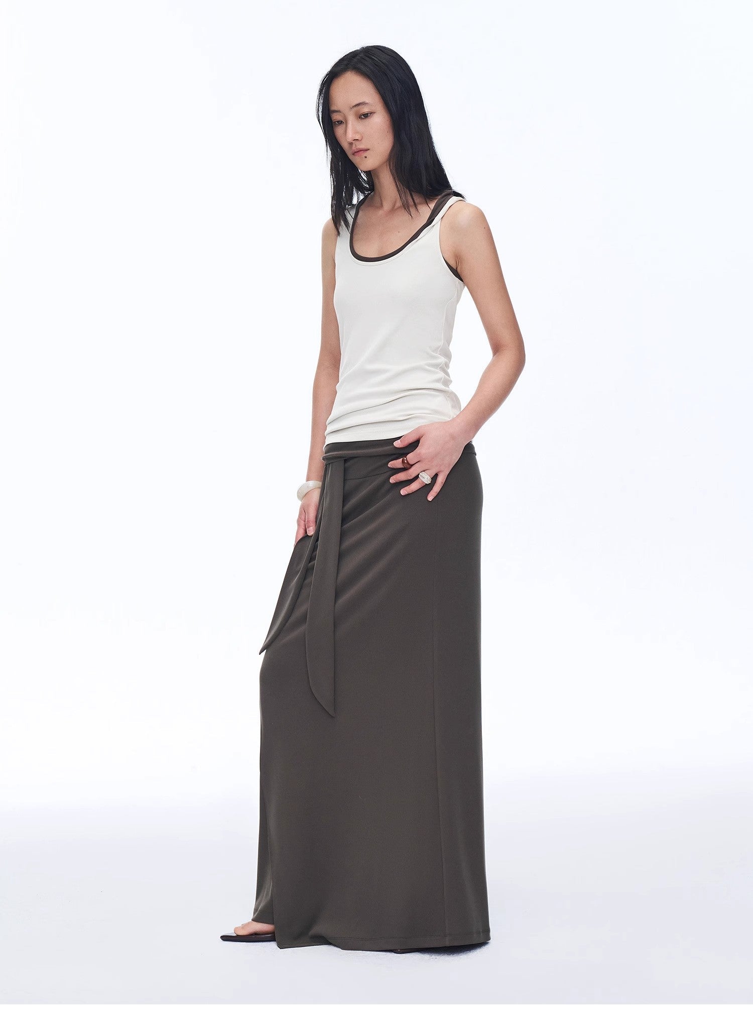 "Early Summer Jet Lag" Casual Tight - fitting Multi - collar Camisole for Women - variant_title
