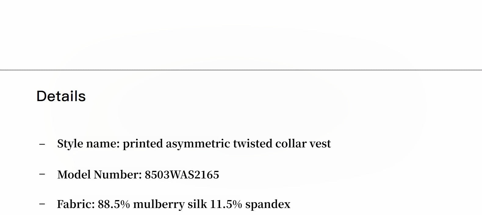 Elastic silk twisted collar original geometric print slim fit multi - occasion T-shirt sleeveless vest for women - variant_title