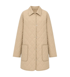 Fireladyfur Diamond Texture goose down barn jacket product cutout