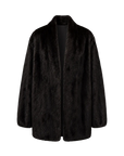 Fairy Mountain Dew Baccarat natural black mink coat, transparent product view