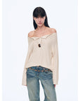 "Fashion Law" Casual One - shoulder Raglan Sleeve T-shirt Top - variant_title