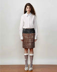 [FF×JW Ghosn Stripe] Lapel contrast classic striped shirt - variant_title