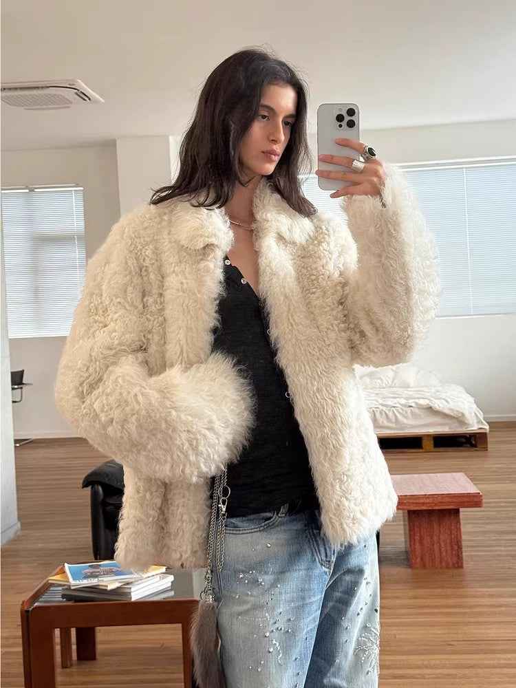 Firelady Fur 3D H - Line Tuscan Curly Fur Coat - Icelandic Bell Sound - variant_title