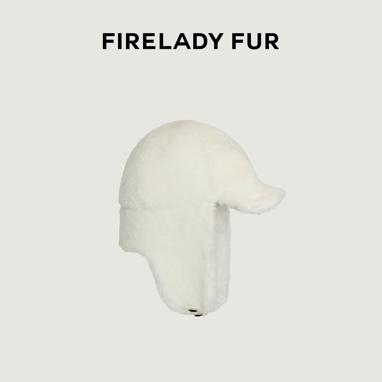 Firelady Fur fur hat with a high - quality feel, three colors of soft, fluffy, rice - grain wool for a warm and cozy look - variant_title