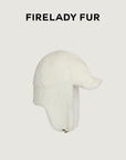 Firelady Fur fur hat with a high - quality feel, three colors of soft, fluffy, rice - grain wool for a warm and cozy look - variant_title