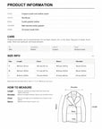 Product information and size chart for Firelady Fur Red Brown Mali suede goatskin cropped moto jacket