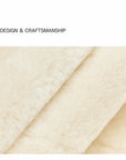 Merino shearling jacket design and craftsmanship details