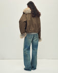 Firelady Fur Women‘s Cropped Fur Parka with Raccoon Fur Trim & 90% Goose Down | Multi - Pocket Utility Style “Nordic Woods” - variant_title
