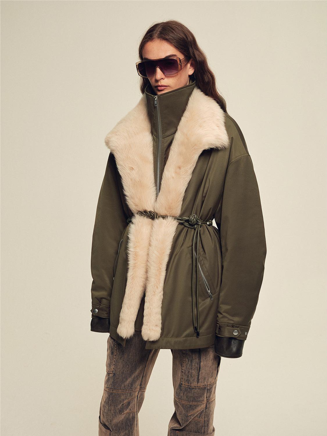 Firelady Fur Women's Detachable Toscana Shearling - Lined Parka Jacket "The Wizard of Oz" - variant_title