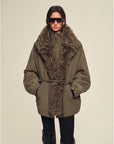 Firelady Fur Women's Detachable Toscana Shearling - Lined Parka Jacket "The Wizard of Oz" - variant_title