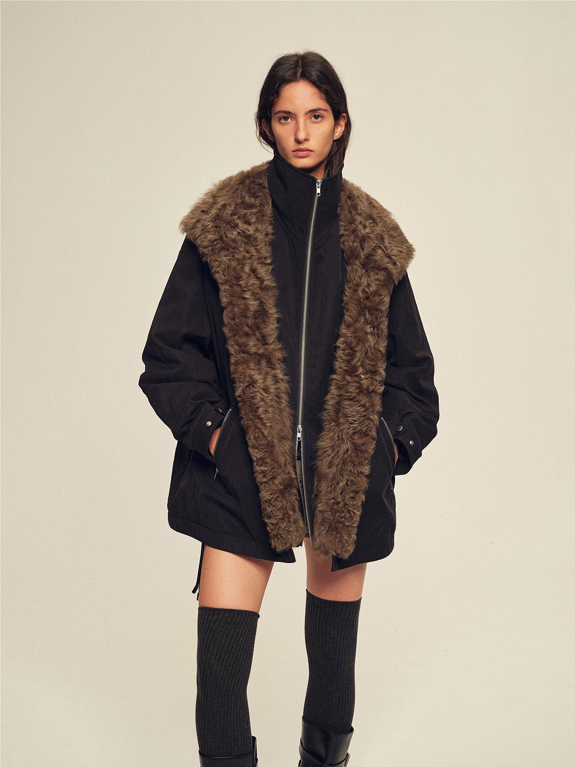 Firelady Fur Women's Detachable Toscana Shearling - Lined Parka Jacket "The Wizard of Oz" - variant_title