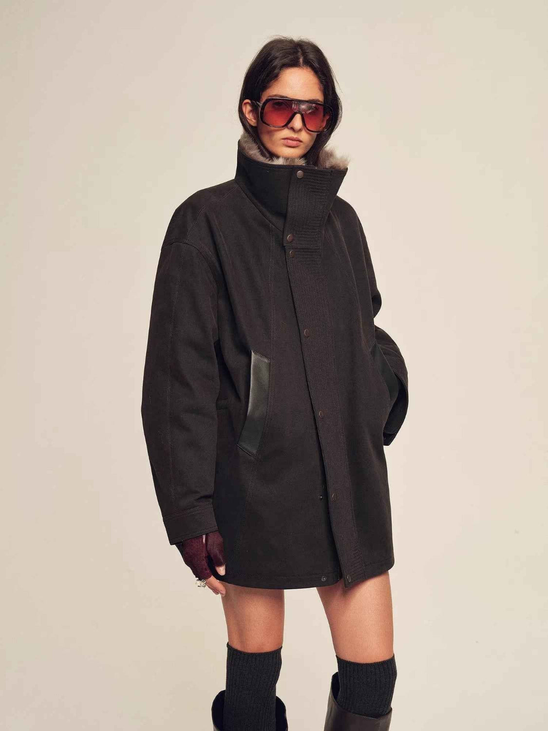 Firelady Fur Women's Down Parka with Detachable Tokaj Fur Collar &amp; 90% Goose Down "Ode to the Stars" - variant_title