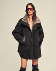 Firelady Fur Women's Down Parka with Detachable Tokaj Fur Collar & 90% Goose Down "Ode to the Stars" - variant_title