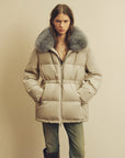 Firelady Fur Women's Fur - Trim Down Parka | Detachable Fox Fur Hood & 90% White Goose Down Fill“Frost Wild” - variant_title