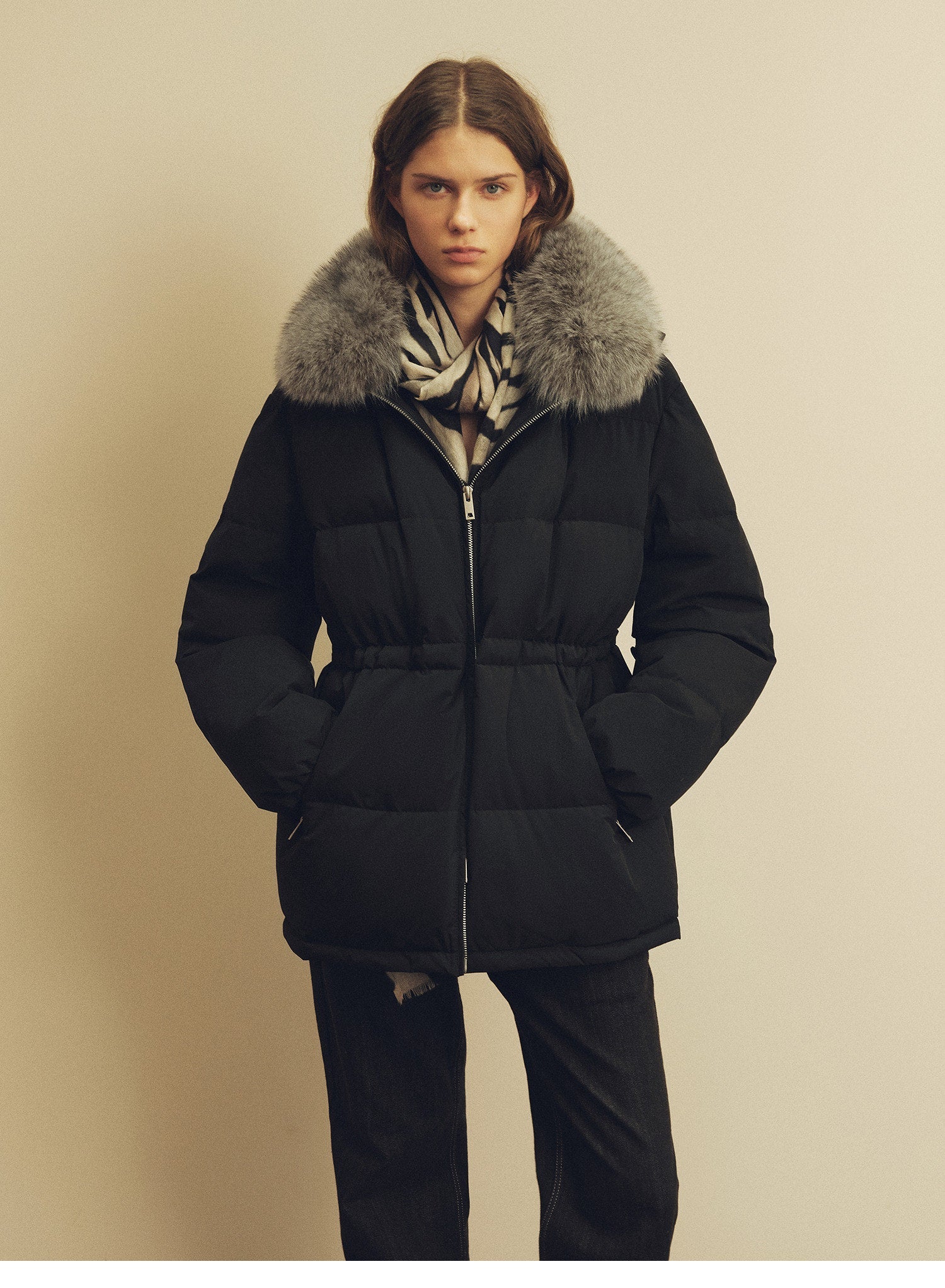 Firelady Fur Women's Fur - Trim Down Parka | Detachable Fox Fur Hood &amp; 90% White Goose Down Fill“Frost Wild” - variant_title