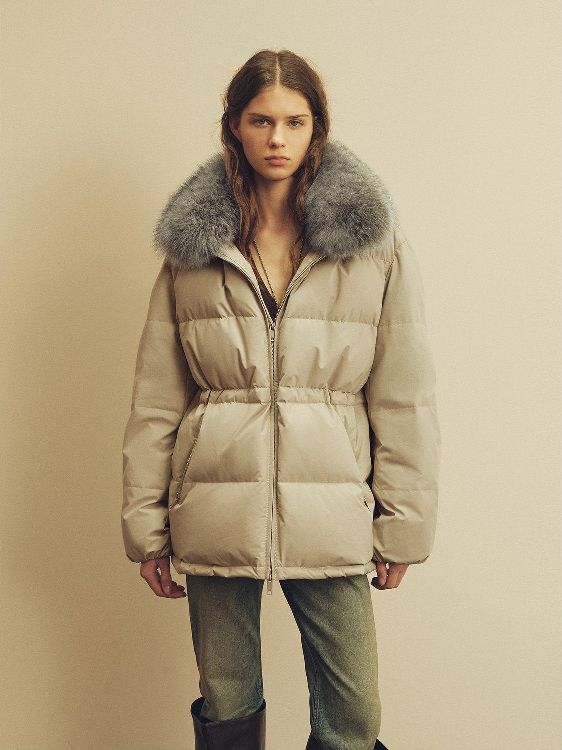Firelady Fur Women's Fur - Trim Down Parka | Detachable Fox Fur Hood & 90% White Goose Down Fill“Frost Wild” - variant_title