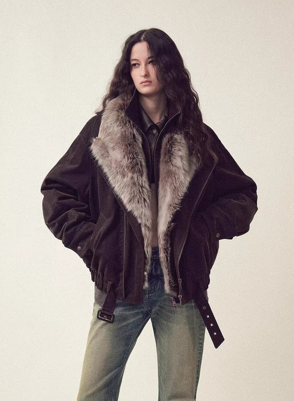 Firelady Fur Women's parka fur coat Two - tone Toscana down jacket “Song of the North” - variant_title