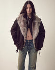 Firelady Fur Women's parka fur coat Two - tone Toscana down jacket “Song of the North” - variant_title