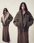 Firelady Fur Women's parka fur coat Two - tone Toscana down jacket “Song of the North” - variant_title