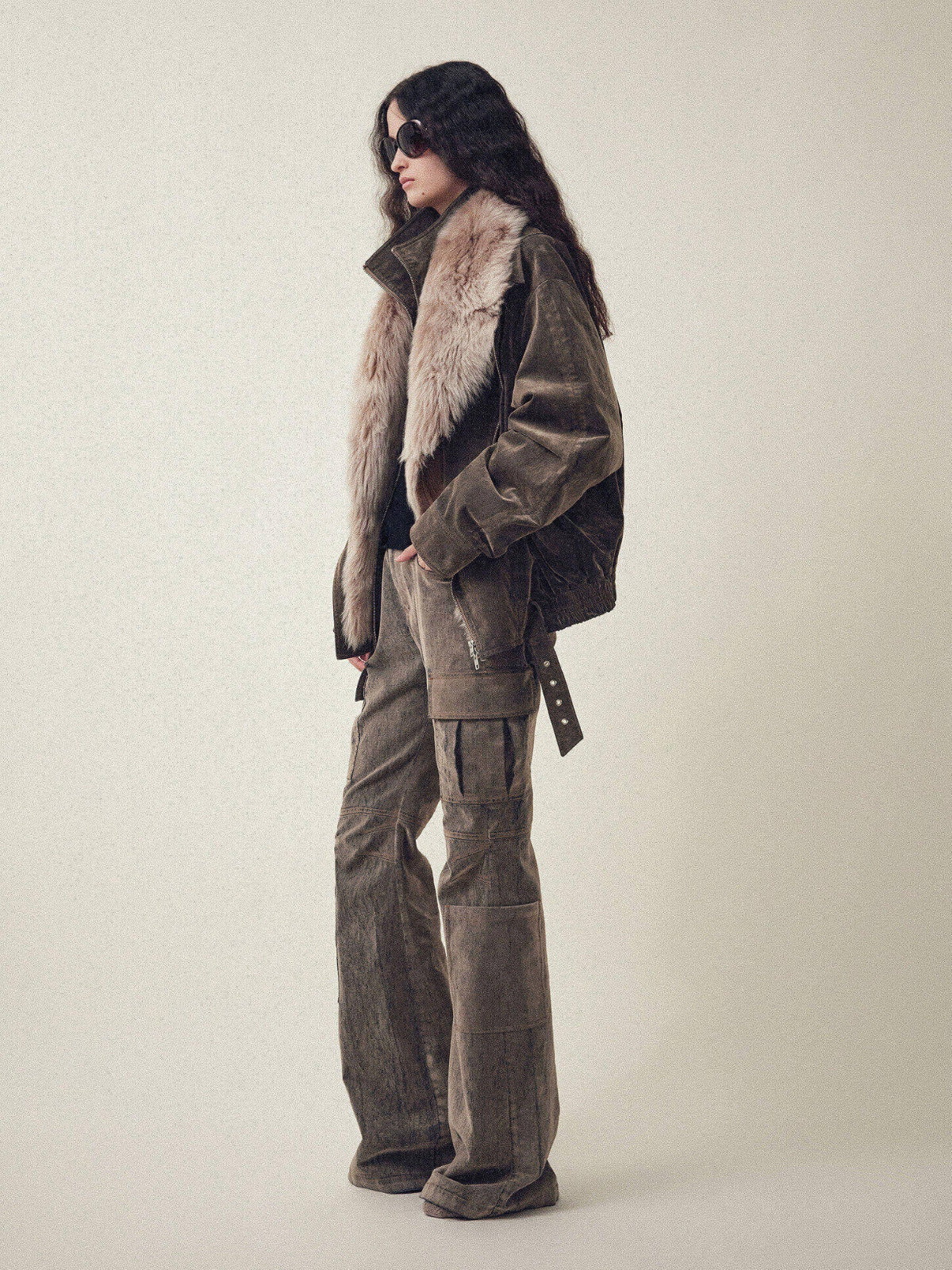 Firelady Fur Song of the North two-tone Toscana down parka product view