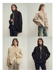 Firelady Fur Women‘s Shearling Coat | Rippled Waterwave Pattern, Rare Lake Lamb“Mole Manor” - variant_title